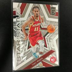 Trae Young #15 Basketball Cards 2022 Panini Donruss Elite Star Status Prices