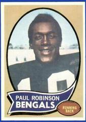 Paul Robinson #137 Football Cards 1970 Topps Prices