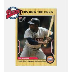 Joe Morgan #100 Baseball Cards 2022 Topps Now Turn Back the Clock Prices