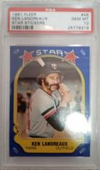 Ken Landreaux #46 Baseball Cards 1981 Fleer Star Stickers Prices
