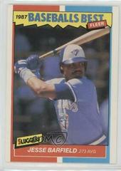 Jesse Barfield #2 Baseball Cards 1987 Fleer Baseball's Best Prices