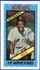 Jim Rice #44 Baseball Cards 1980 Kellogg's Prices