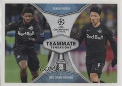 Hee chan Hwang, Sekou Koita #TS-HH Soccer Cards 2019 Topps Chrome UEFA Champions League Teammate Sensations Prices