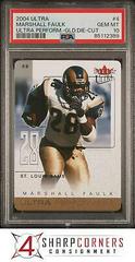 Marshall Faulk [Gold Die Cut] #4 UP Football Cards 2004 Ultra Performers Prices