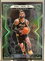 Gary Trent Jr. [Green] Basketball Cards 2021 Panini Obsidian Prices