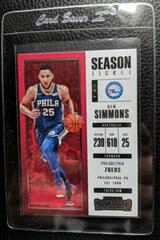 Ben Simmons Basketball Cards 2017 Panini Contenders Prices