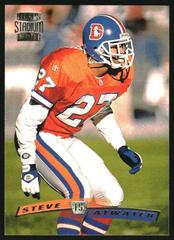 Steve Atwater [Match Proof] #110 Football Cards 1996 Stadium Club Prices