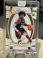 Jalen Williams [Gold] #17 Basketball Cards 2022 Panini Flawless Collegiate Prices