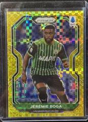Jeremie Boga [Gold Power NA] #2 Soccer Cards 2020 Panini Chronicles Prizm Serie A Prices