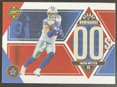 Jason Witten #DD-16 Football Cards 2022 Panini Legacy Decade of Dominance Prices