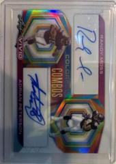 Randy Moss, Adrian Peterson [Prismatic White] #CC-40 Football Cards 2023 Leaf Vivid Autographs Colorful Combos Prices