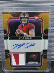 Kyle Trask [Gold] #RPA-KT Football Cards 2021 Panini Prizm Rookie Patch Autographs Prices