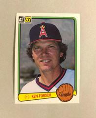 Ken Forsch #164 Baseball Cards 1983 Donruss Prices