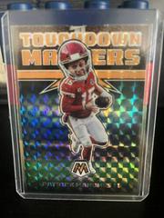 Patrick Mahomes II [Orange Fluorescent] #TD-8 Football Cards 2022 Panini Mosaic Touchdown Masters Prices