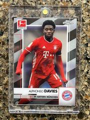 Alphonso Davies Soccer Cards 2021 Topps Chrome Bundesliga Prices