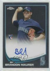 Brandon Maurer #102 Baseball Cards 2013 Topps Chrome Rookie Autograph Prices