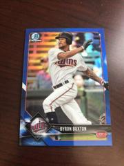 Byron Buxton [Blue Refractor] #2 Baseball Cards 2018 Bowman Chrome Prices
