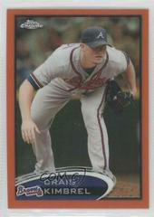 Craig Kimbrel [Orange Refractor] #2 Baseball Cards 2012 Topps Chrome Prices