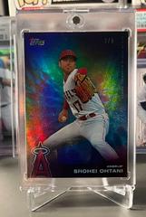 Shohei Ohtani [Tye Dye Glitter] Baseball Cards 2022 Topps X Steve Aoki Prices