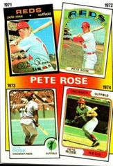 Pete Rose [Rose Special 71-74] #4 Baseball Cards 1986 Topps Prices