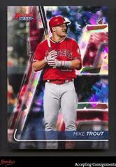 Mike Trout [Atomic Refractor] Baseball Cards 2020 Bowman's Best Prices