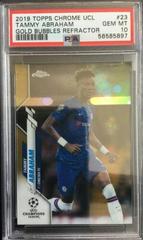 Tammy Abraham [Gold Bubbles Refractor] #23 Soccer Cards 2019 Topps Chrome UEFA Champions League Prices