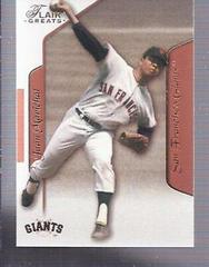 Juan Marichal #27 Baseball Cards 2003 Flair Greats Prices