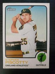 Stephen Piscotty #342 Baseball Cards 2022 Topps Heritage Prices
