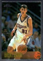Brent Barry #60 Basketball Cards 1996 Topps Chrome Prices