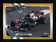 Yuki Tsunoda [Gold] #109 Racing Cards 2021 Topps Formula 1 Prices