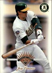 Jose Canseco #206 Baseball Cards 1997 Leaf Prices
