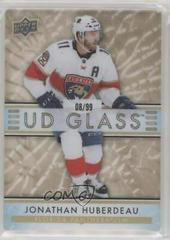 Jonathan Huberdeau [Gold] Hockey Cards 2021 Upper Deck Ovation UD Glass Stars Prices