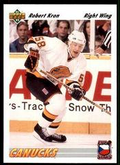 Robert Kron #E8 Hockey Cards 1991 Upper Deck Euro Stars Prices