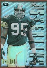 Greg Lloyd [Refractor] Football Cards 1996 Topps Finest Prices
