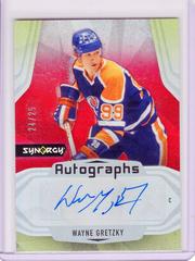 Wayne Gretzky [Red] Hockey Cards 2021 Upper Deck Synergy Autographs Prices