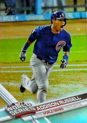 Addison Russell [Rainbow Foil] #78 Baseball Cards 2017 Topps Prices