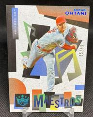 Shohei Ohtani [Blue] #M-8 Baseball Cards 2022 Panini Diamond Kings Maestros Prices