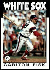 Carlton Fisk #23 Baseball Cards 1986 Topps Super Prices