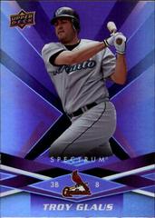 Troy Glaus Baseball Cards 2009 Upper Deck Spectrum Prices
