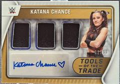 Katana Chance #TT-KCC Wrestling Cards 2022 Panini Chronicles WWE Absolute Tools of the Trade Signatures Prices