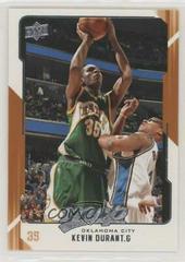 Kevin Durant Basketball Cards 2008 Upper Deck MVP Prices