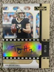 Taysom Hill [Gold] #SS-THI Football Cards 2021 Panini Chronicles Signature Series Prices