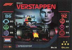 Max Verstappen #25 Racing Cards 2020 Topps Turbo Attax Formula 1 Prices