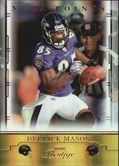 Derrick Mason #7 Football Cards 2008 Playoff Prestige Prices