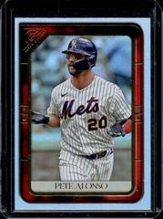 Pete Alonso [Red] #171 Baseball Cards 2021 Topps Gallery Prices
