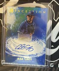 Asa Lacy [Blue] #PA-AL Baseball Cards 2021 Bowman Inception Autographs Prices