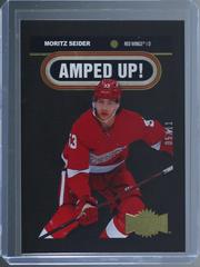 Moritz Seider [Gold] #AU-17 Hockey Cards 2021 Skybox Metal Universe Amped Up Prices