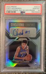 Chet Holmgren [Silver] #SS-CH Basketball Cards 2022 Panini Prizm Sensational Signatures Prices