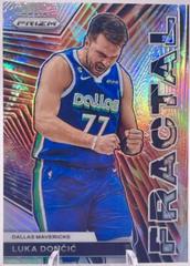 Luka Doncic [Silver] #2 Basketball Cards 2023 Panini Prizm Fractal Prices