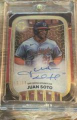 Juan Soto [Red] Baseball Cards 2022 Topps Tribute Iconic Perspectives Autographs Prices
